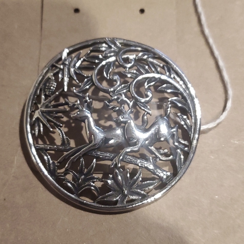 Vintage SAC Deer Pin